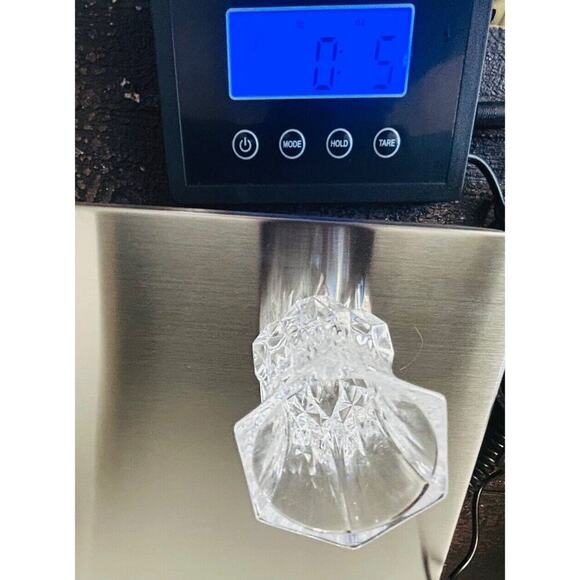 Cut Crystal 3” Bud Vase Toothpick Holder Elegant 6 Sided Hexagon Clear Glass - Picture 10 of 10